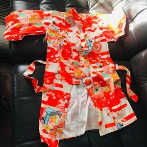 Vintage 1970’s Child’s Kimono Robe